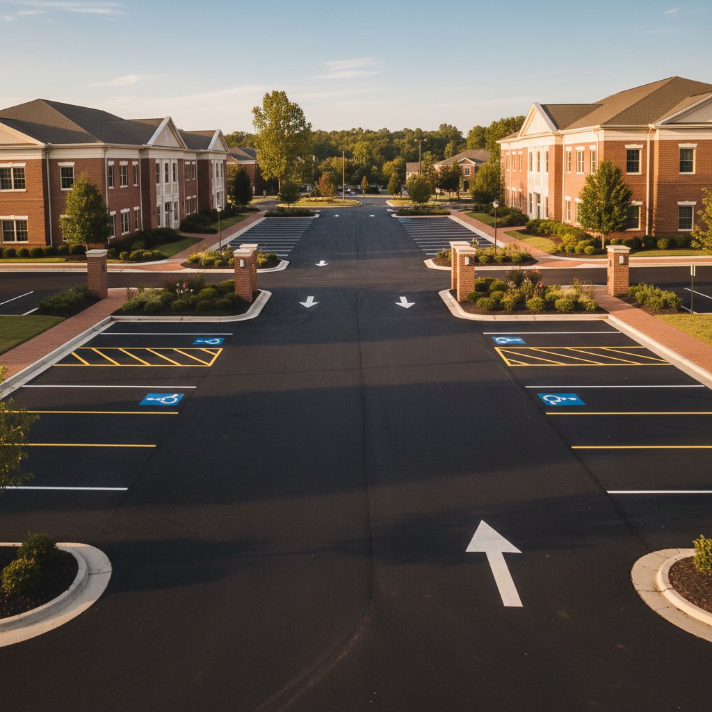 Parking Lot Striping in Winston-Salem, NC - Image 2
